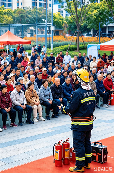 社会化消防安全知识宣传培训